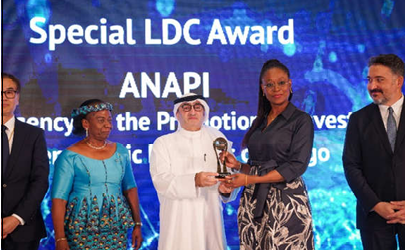 WAIPA Investment Excellence Awards 2025 : l'ANAPI décroche le prix Spécial de meilleure Agence Africaine de Promotion des Investissements !